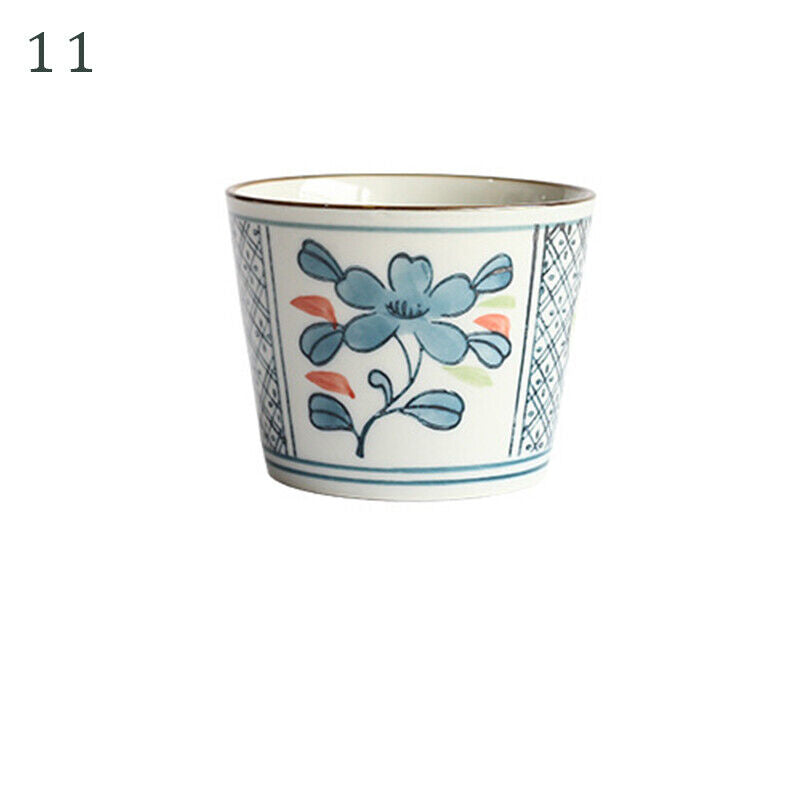Japanese Style Ceramic Tableware Straight Cup Porcelain Tea Cup Sake Mug GIft