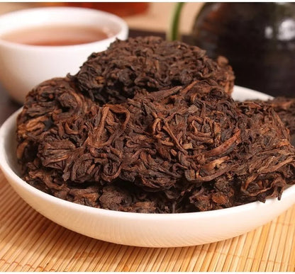 500g YUNNAN MENGHAI PU ERH "LAO CHA TOU"TEA CAKE,10 YEAR'S OLD PUER puer tee