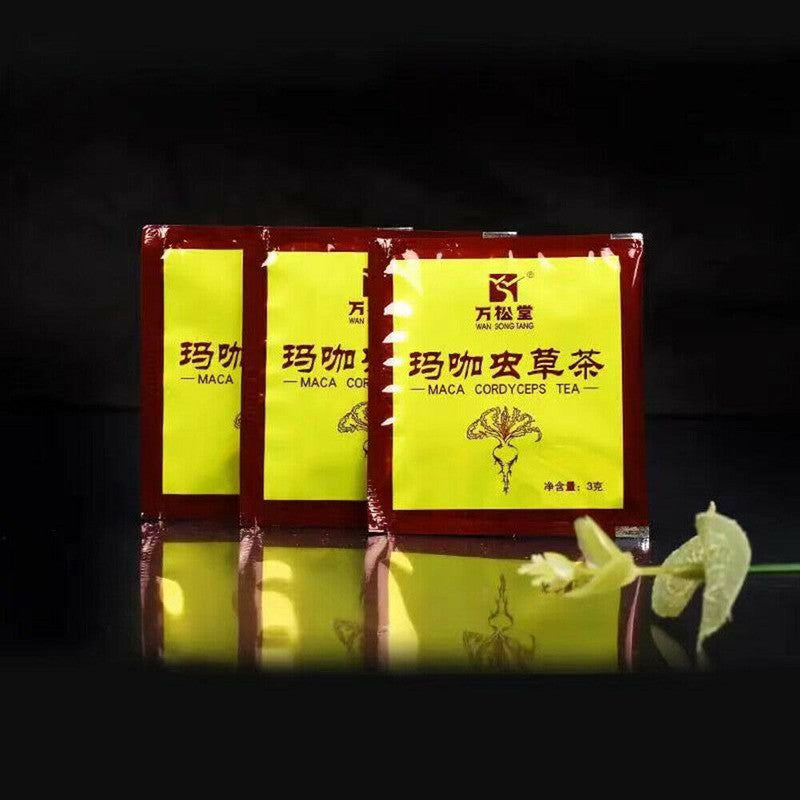Cordyceps Militaris Maca Tea Energy Cordyceps Maca Five Treasures Tea