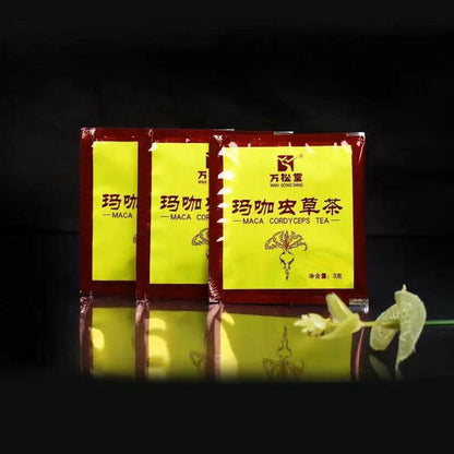 Cordyceps Militaris Maca Tea Energy Cordyceps Maca Five Treasures Tea