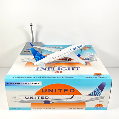 1:200 InFlight United B767-300 N671UA Passenger Airplane Diecast Plane Model