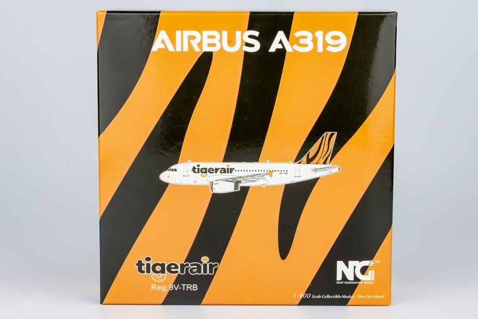 1:400 NG Model Tigerair AIRBUS A319 Passenger Airplane Diecast Aircraft Model