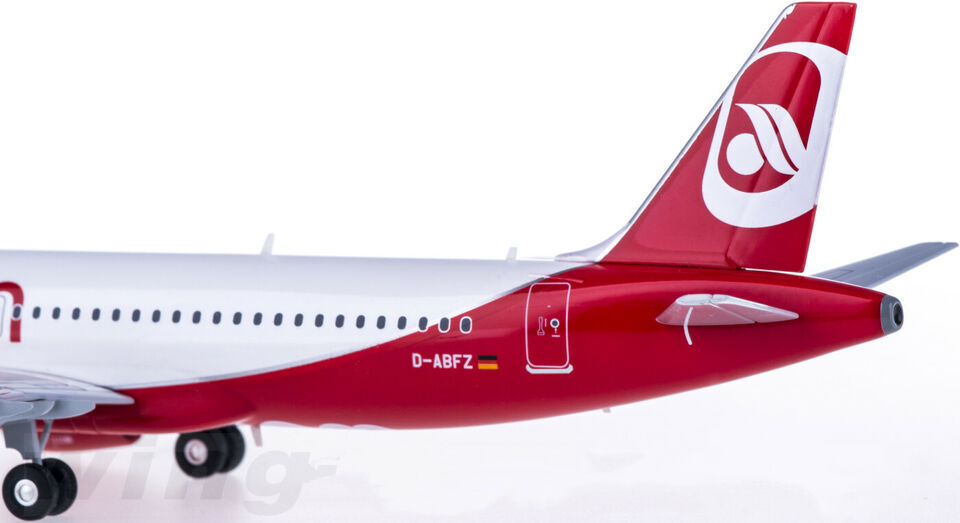 1:200 Herpa Air Berlin AIRBUS A320 Passenger Airplane ABS Plastic Aircraft Model