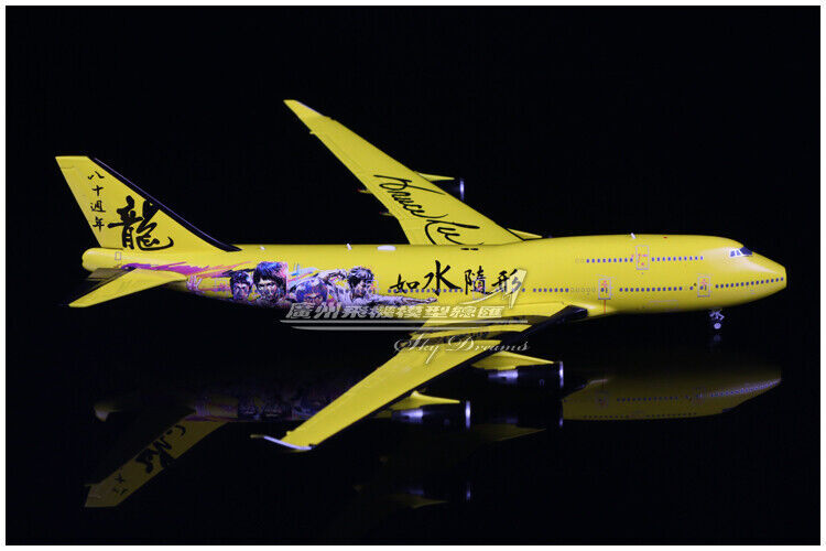 1:400 JC Wings Lee BOEING 747-400 80th Passenger Airplane Diecast Aircraft Model