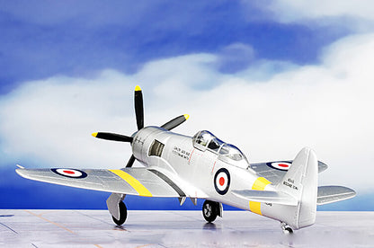 WITTY Hawker Sea Fury T20s Royal Navy VZ345 1/72 diecast plane model aircraft