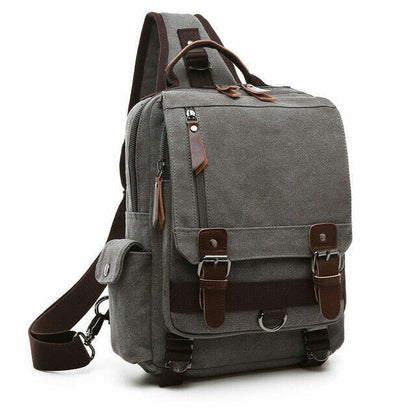 Canvas Backpack Men Travel Back Pack Shoulder Bag Women Laptop School Bags
