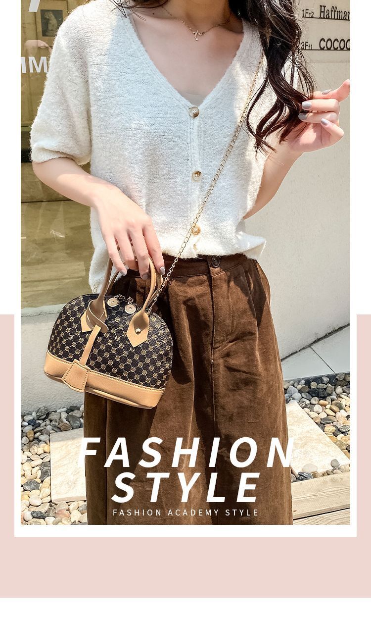Shell Bag Shoulder Handbag Synthetic Bags Crossbody Pouch Totes 19*15*8 CM Plaid