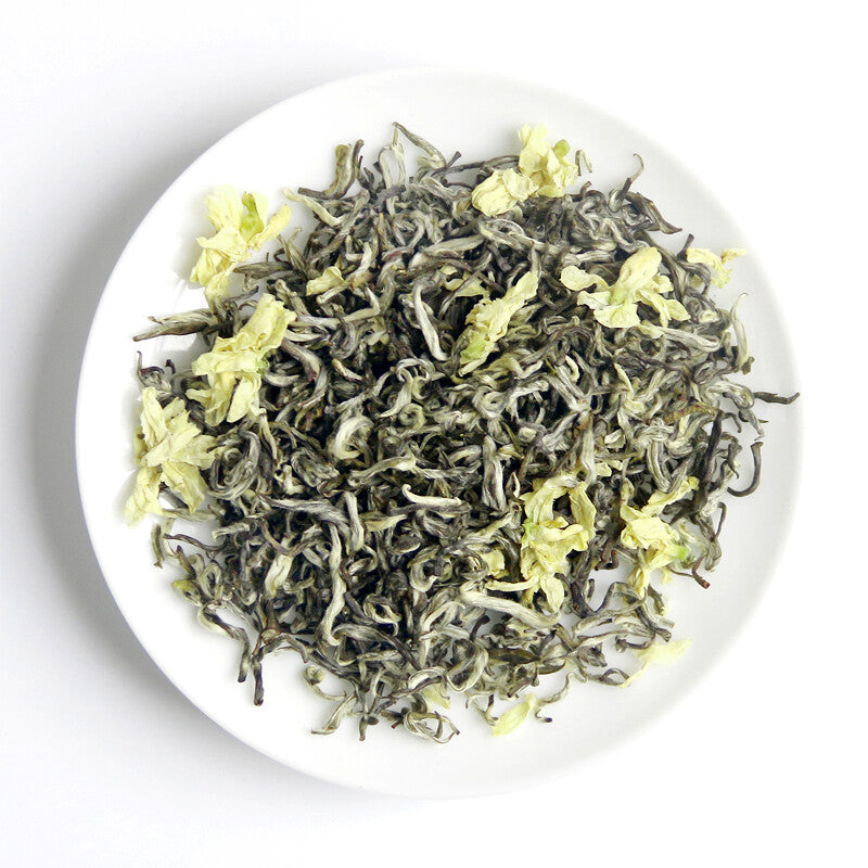 2025 spring new SiChuan Bi Tan Piao Xue Tea Jasmine green Tea Jasmine green tea
