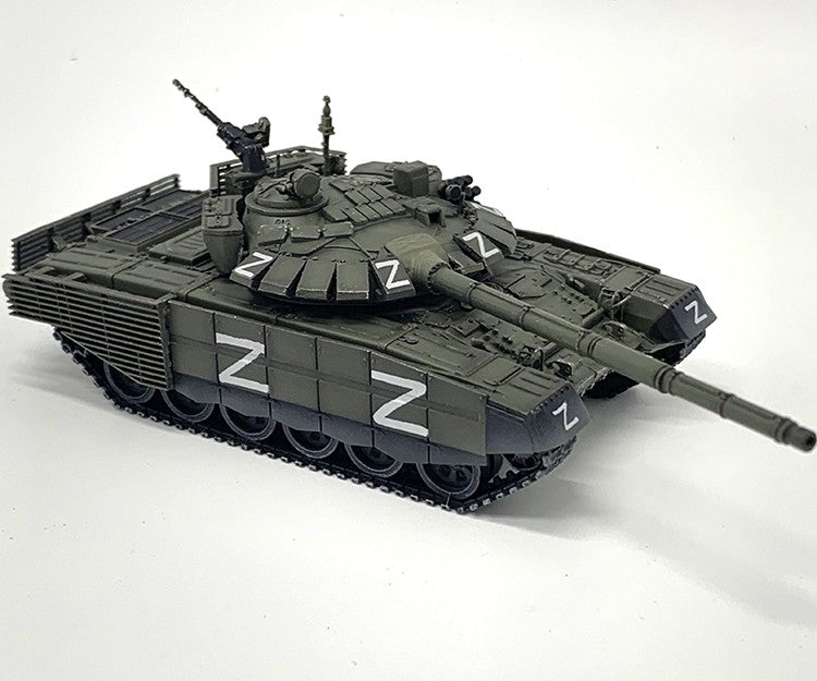 1:72 ARTISAN T-72B3 Main Battle Tank Army Plastic Diecast Military Armor Model