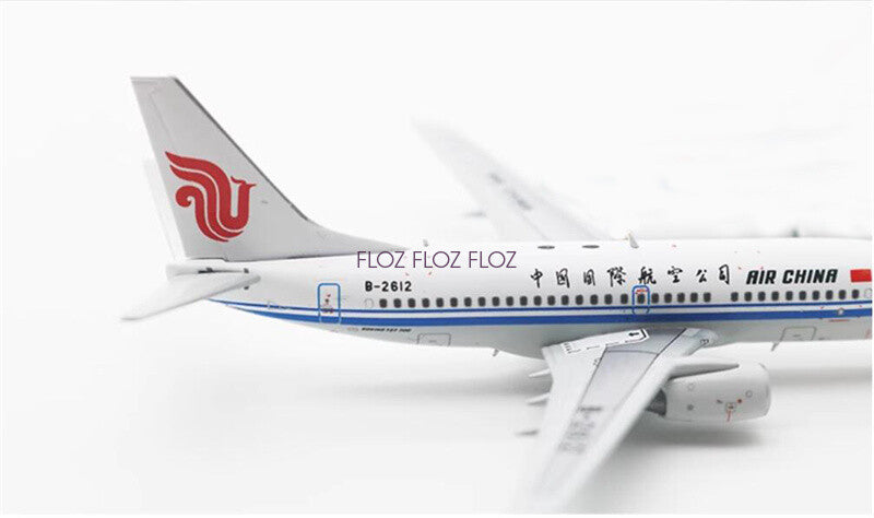for Blue Wings for AIR CHINA for Boeing B737-700 B-2612 1:400 Pre-built Model