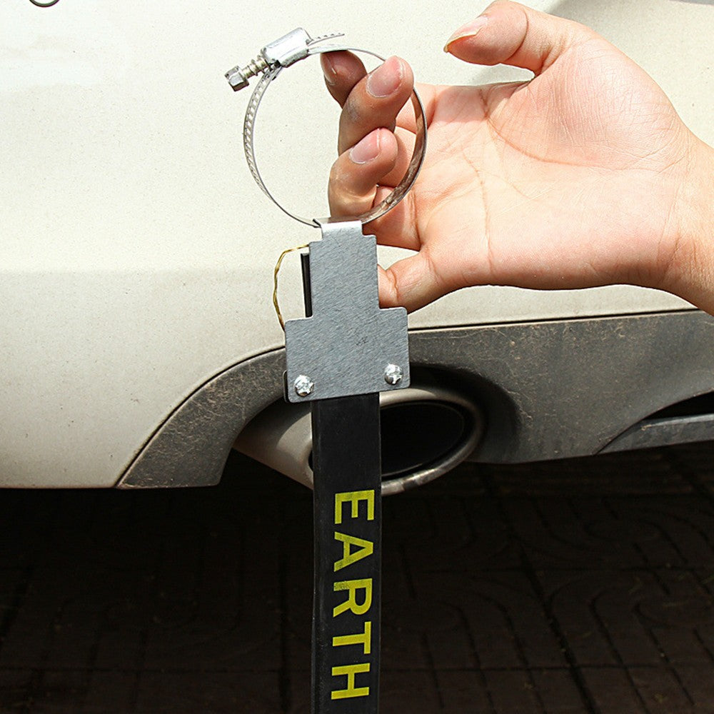 Rubber Static Electricity Car Electrostatic Belt With Single Copper Wire