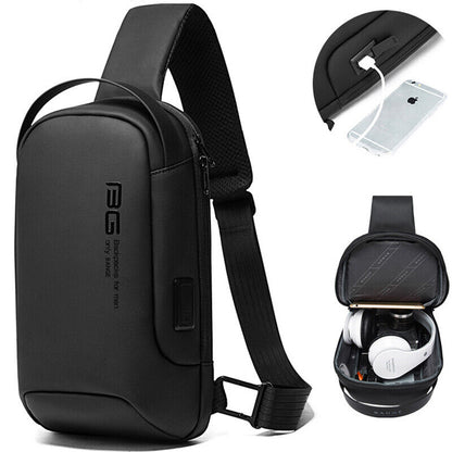 Sling Backpack Oxford cloth Waterproof Crossbody Chest Bags Outdoor Sport Bag