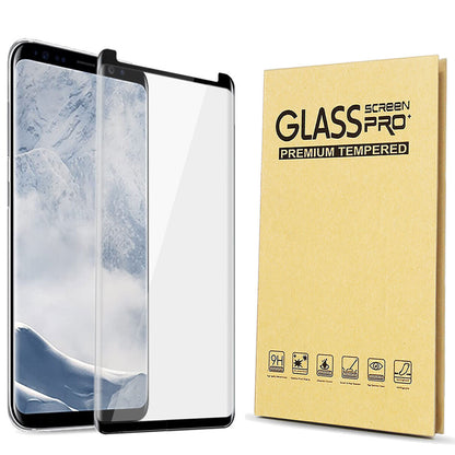 For Samsung Galaxy S8/S8 Plus Case Friendly Tempered Glass Screen Protector