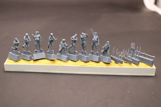 1/72 Resin figure model Afghan Syrian Soldiers mini /3D Printed