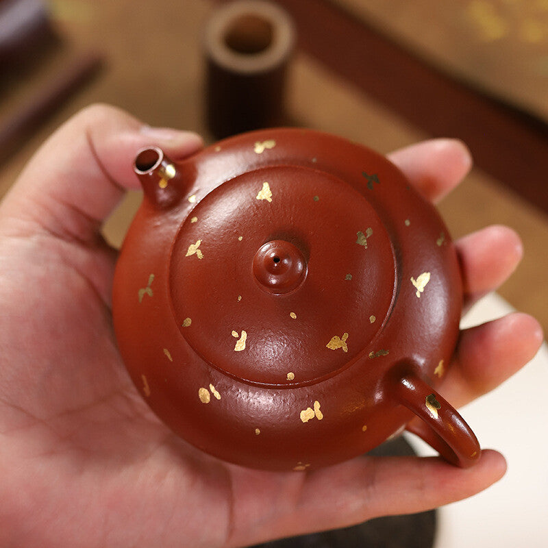 180ml Full Handmade Tea Pot Original Ore Real Yixing Zisha Zhu Clay Master Pot