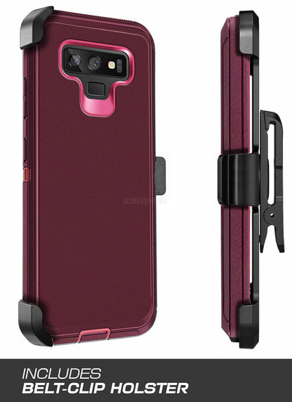 For Samsung Galaxy Note 9 Case w/ Belt Holster Shockproof Phone Cover Accessory