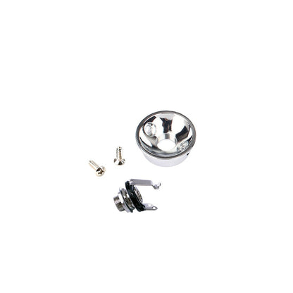 Socket Jack Plate Holder w/ 2 Screws For TL Electric Guitar Replacement Parts