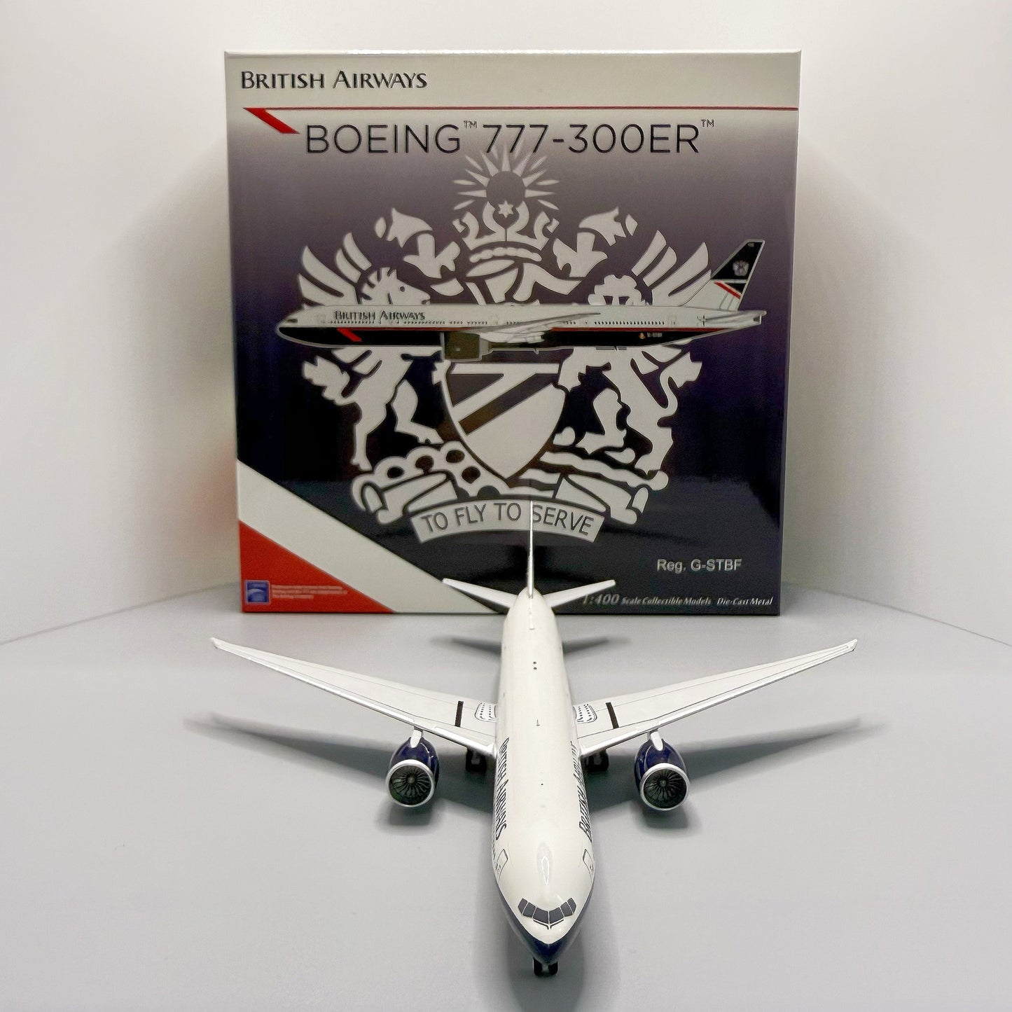 1:400 NG Models British Airways Boeing 777-300ER Plane Diecast Aircraft Model