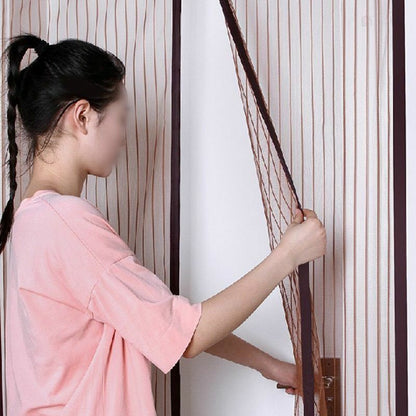 Anti Mosquito Door Curtain Magnetic Screen Net Insect Mesh Fly Screen Protection
