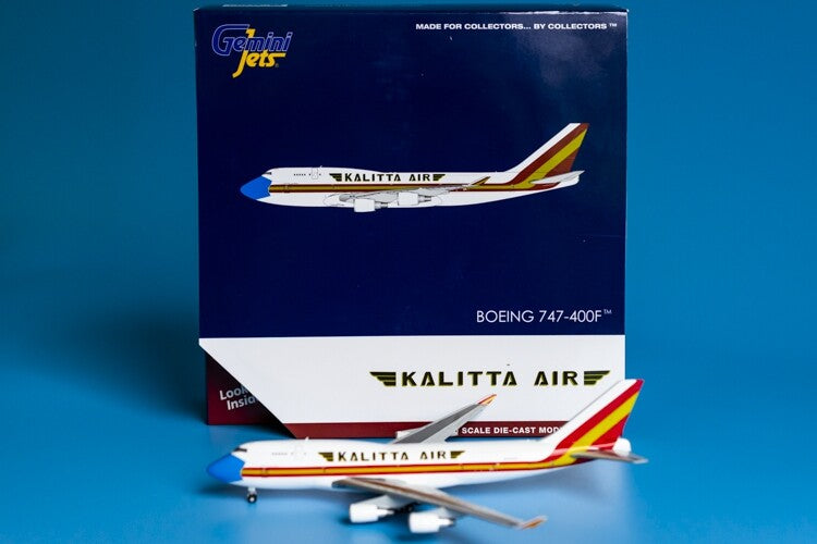 GeminiJets KALITTA AIR for BOEING B747-400F N744CK 1/400 plane Pre-builded Model