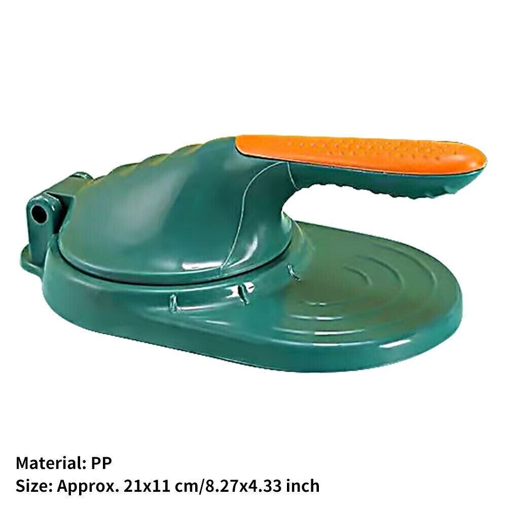 2 X Plastic Manual Dumpling Skin Mold Kitchen Lazy DIY Jiaozi Maker Dough Press