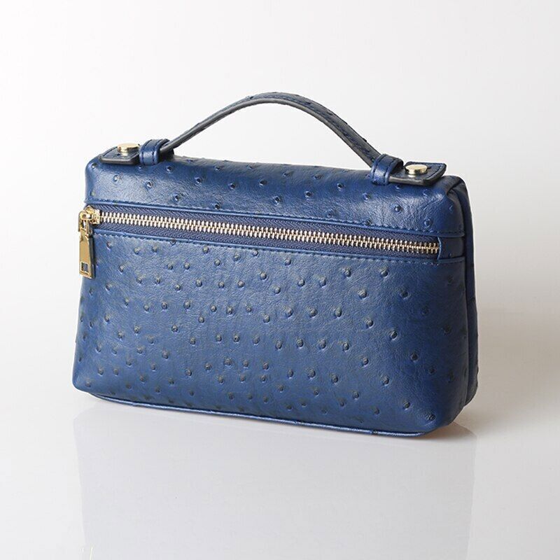 Pattern PU Leather Clutch Bag Women Trendy Make Up Handbag Purse Bag