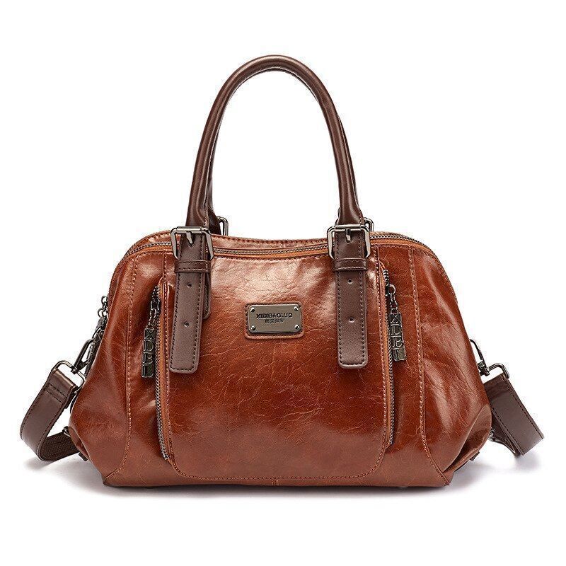 Shoulder Bag Messenger Luxury Handbag Leather Crossbody Polyester Baguette Shape