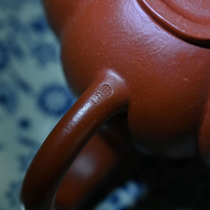 Original Ore Real Yixing Zisha Zhu Clay Tea Pot 150ml Master Pot 7 Infuser Holes