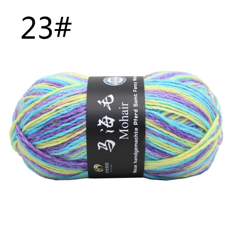 Hot Sale 100g Soft Mohair Cashmere Yarn Thick Woven Knitting Wool Crochet Yarn
