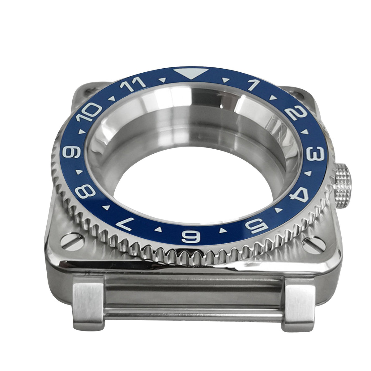 42mm Stainless Steel Watch Case For NH35/NH36/4R/7S Movement Accessories ww