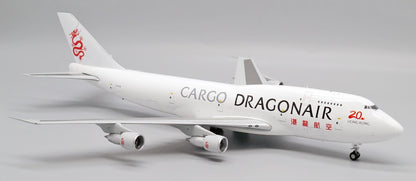 1:200 JC Wings Dragonair Cargo BOEING B747-300 Airplane Diecast Aircraft Model