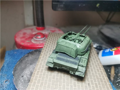 3D Printed 1/72 Soviet Zsu57-2 Anti-Aircraft Tank Finished Product