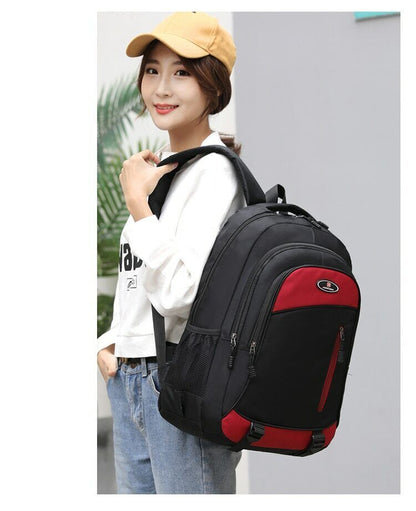 Fashion Oxford School Backpack for Teenage Large Capacity Classical Travel Bags