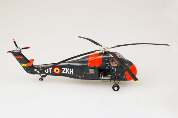 Belgium AF H-34 HSS-1 Seabat Choctaw helicopter 1/72 finished Easy model