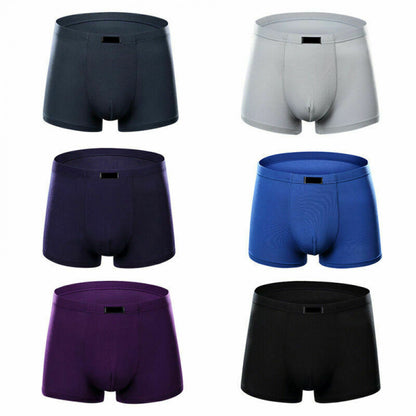 Sexy Men's Soft Underwear Boxer Briefs Shorts Bamboo Fiber W/ Briefs V7E2 Hot.