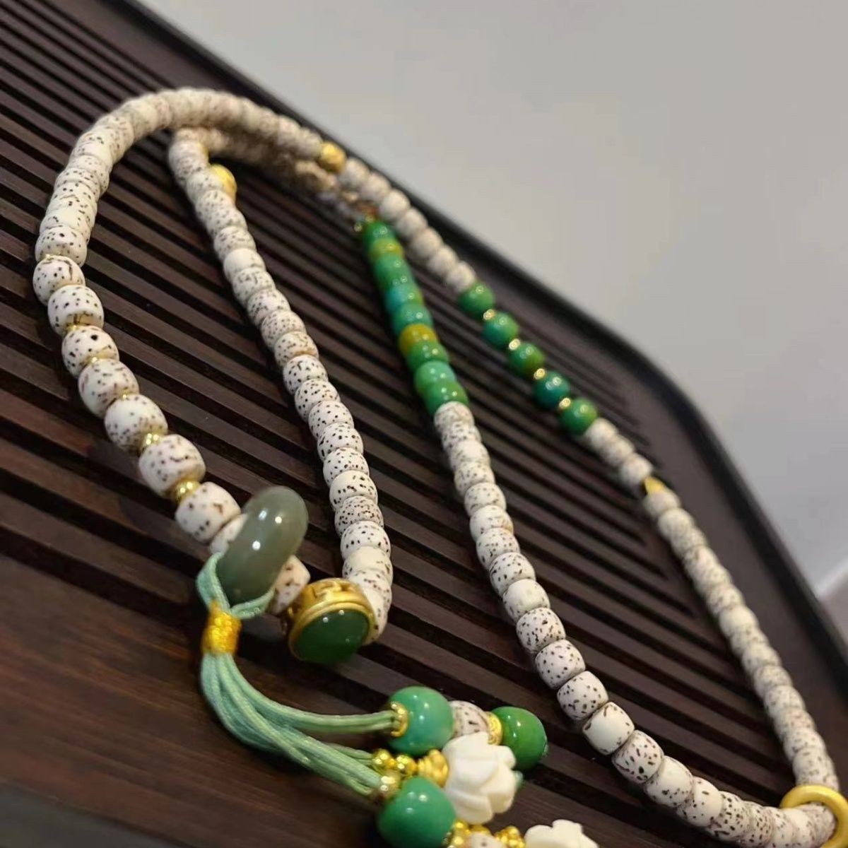 Hainan Xingyue Bodhi 108 Beads Multi-layer Bracelet Vintage Hand Jewelry