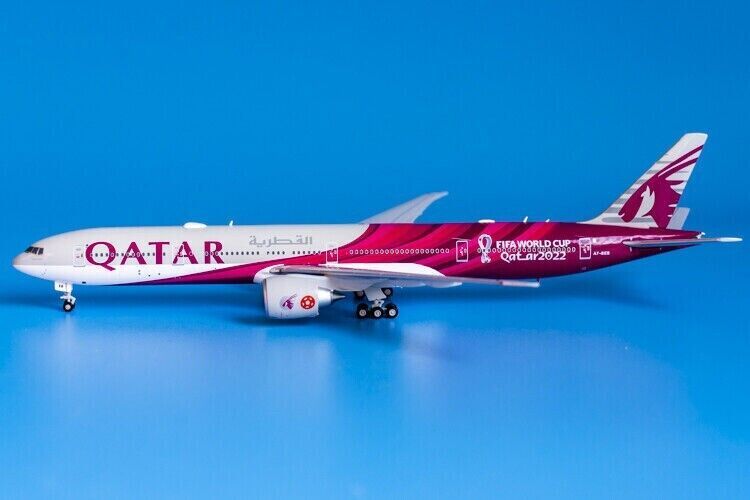 1:400 JC Wings QATAR BOEING 777-300ER Passenger Airplane Diecast Aircraft Model