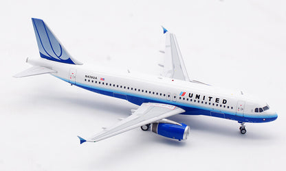 1:200 InFlight UNITED AIRBUS A320 Passenger Airplane Diecast Aircraft Model
