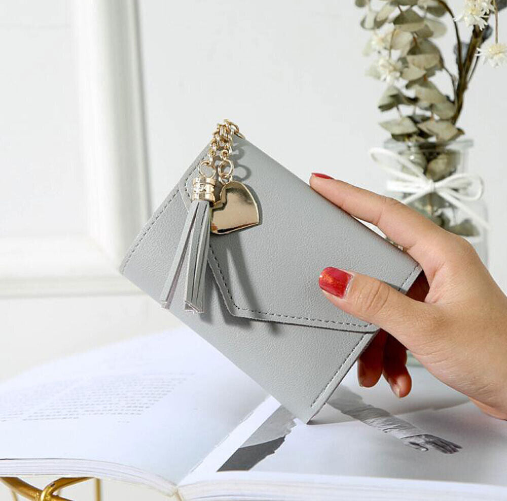 Fashion Women Ladies PU Leather Purse Money Wallet Clutch Card Bag Holder Gift