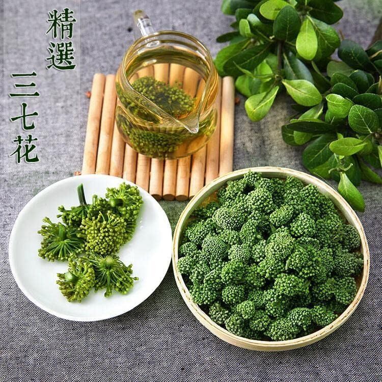 Panax Notoginseng Flower Sanchi Ginseng Flower Tienchi Notoginseng Tea 100g Box