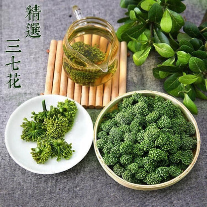 Panax Notoginseng Flower Sanchi Ginseng Flower Tienchi Notoginseng Tea 100g Box