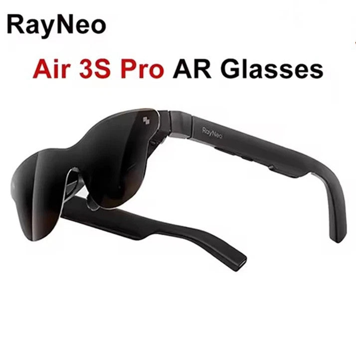 TCL Rayneo Air 3S Pro 3D AR Glasses - 120Hz 135" HD Screen for Gaming & Movies