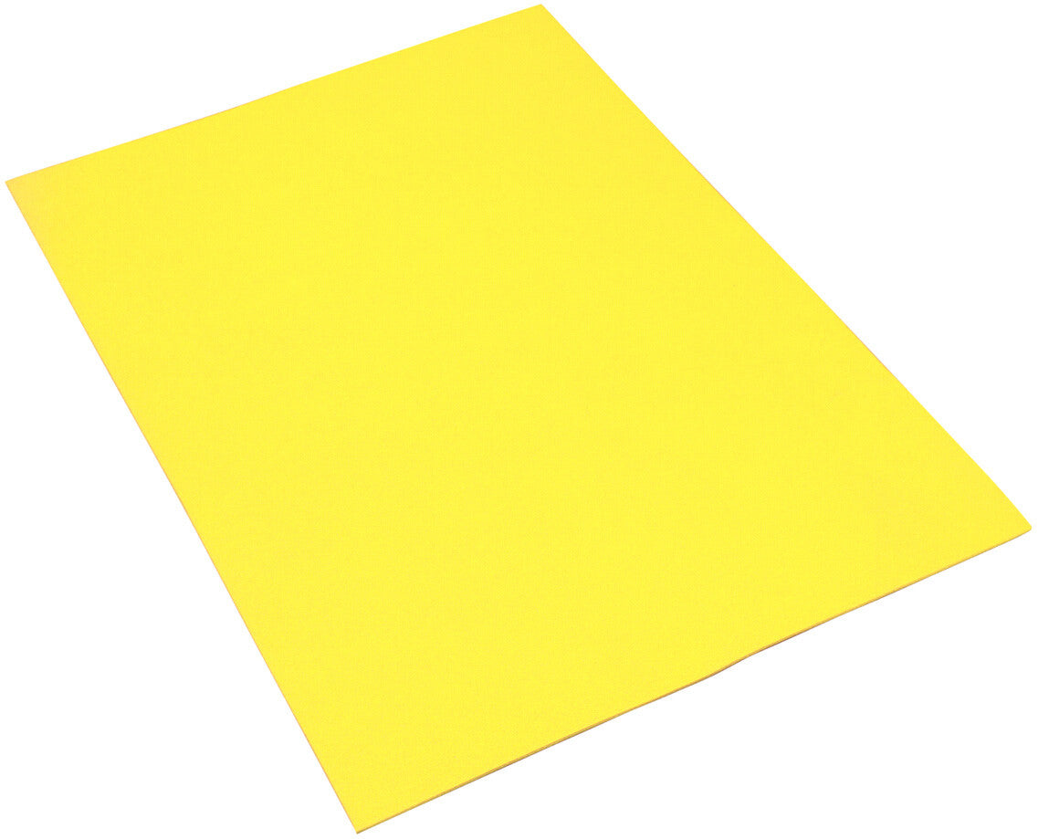 Creativity Street WonderFoam - Yellow, 10 Sheets, 9"x12", 1/16" Thick Craft Foam