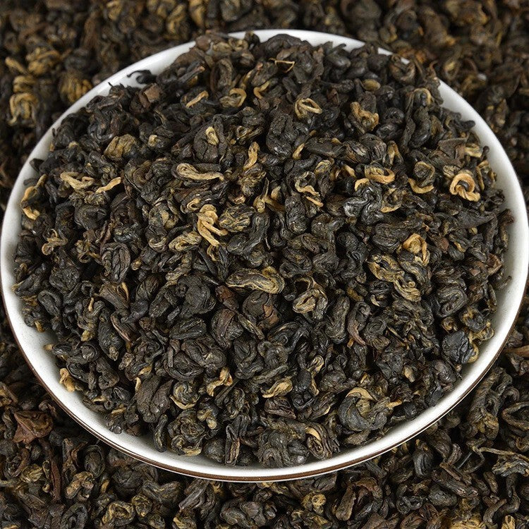 500g Fengqing Dian Hong Golden Buds Dianhong Dian Hong Yunnan Black Tea Brick