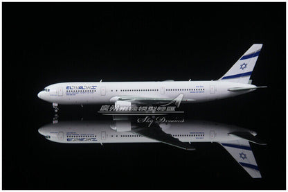 1:400 JC WINGS ISRAEL AIRLINES BOEING 767-300ER Passenger Airplane Diecast Model