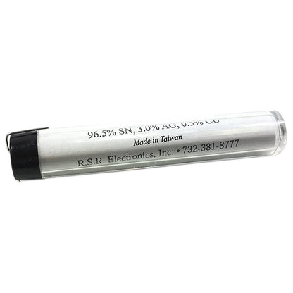 Rosin Core Lead-Free Solder 10 Grams, .031" Thick - Sn 96.5%, Ag 3%, Cu .5%