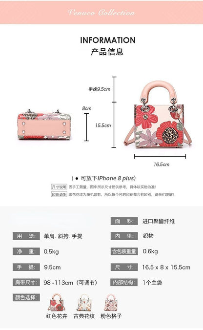 Handbag Mini Small Bag Handheld Bag Fashion Versatile Polyester Shoulder Bags