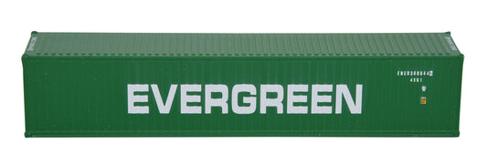 1:87 EVERGREEN 40GP Metal Shipping Container Model Toy Home Office Decor Gift