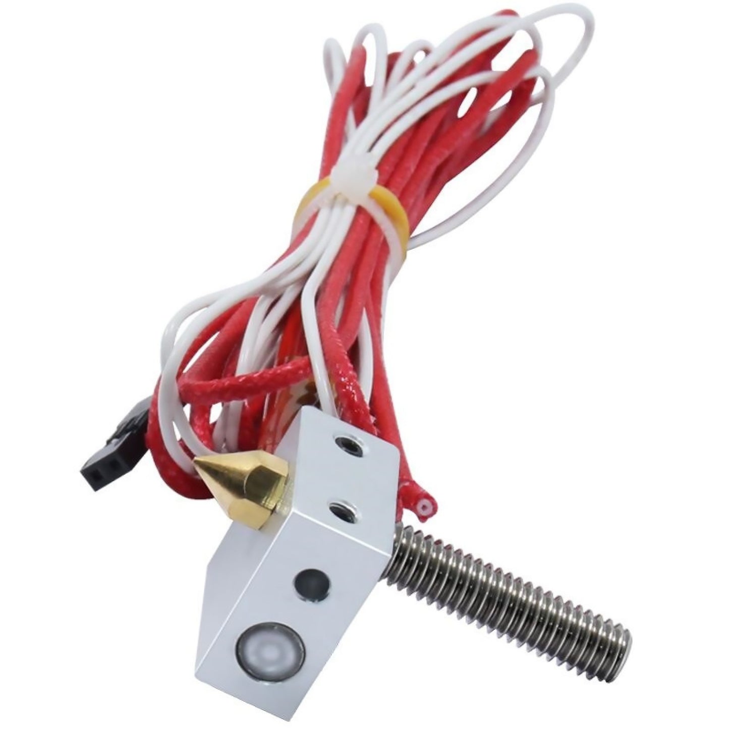 3D Printer MK8 Assembled Extruder Hotend 1.75mm to 0.4mm Nozzle Heating Block G