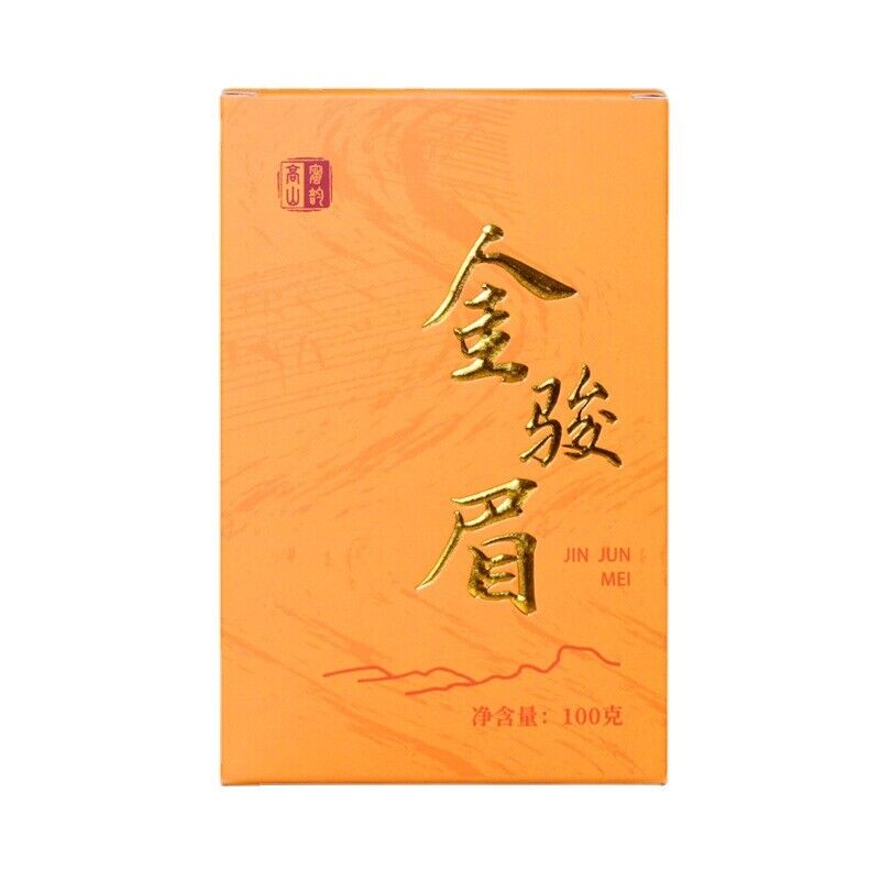 Honey Scented Golden Jun Mei Black Tea Leaves Gift Boxed Loose Alpine Tea 100g